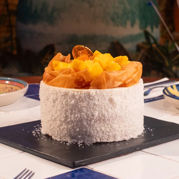 Mango & Coconut Cake